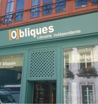 Devanture pour une librairie